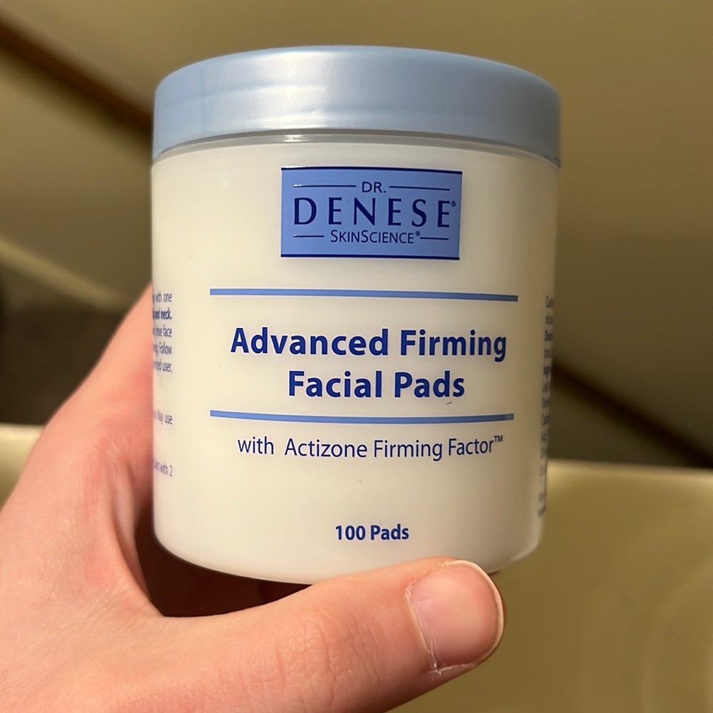 Advanced firming facial pads